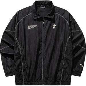 ANTA Куртка баскетбольная коллекционная мужская, Basic Black