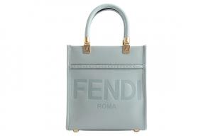 FENDI Сумка-тоут из телячьей кожи