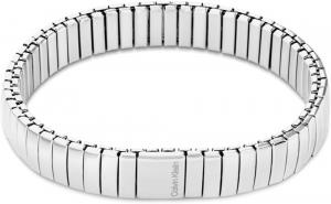 Женский браслет Calvin Klein CK Stacked - современный многослойный дизайн, модная бижутерия, подарок для нее, Silver