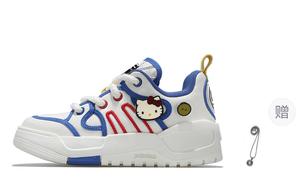Кроссовки Hello Kitty X palladium Skateboarding Shoes Women's Low-top White/Blue/Red, белый/синий/красный
