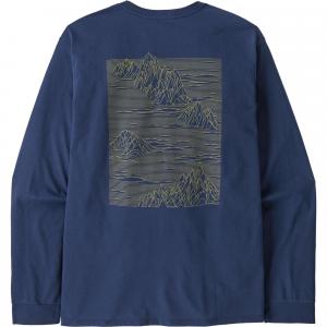 Мужская футболка с длинными рукавами Strataspire Responsibili-Tee Patagonia, Clement Blue