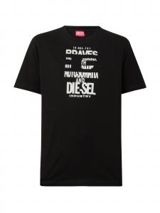 DIESEL Футболка 'T-ADJUST-V9' в черном цвете