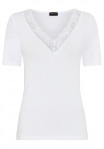 LAURA SCOTT Футболка в белом цвете