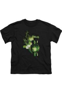 Футболка с коротким рукавом для детей Green Lantern с изображением фонаря Gildan