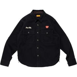 Рубашка Fw25 Unisex HUMAN MADE, синий