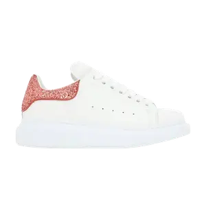 Кроссовки Alexander McQueen Alexander McQueen Wmns Oversized Sneaker 'White Coral Glitter', белый