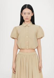 Блуза Cinq à Sept ALLINAE, Khaki/Beige