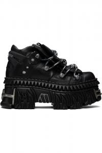 Новые кроссовки на платформе Rock Edition Fire Vetements, черный