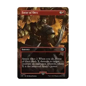 CCG Набег орков (Без границ) (U), MTG - Universes Beyond: Lord of the Rings