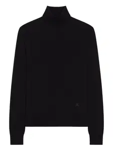 Водолазка асимметричного кроя Courrèges, черный