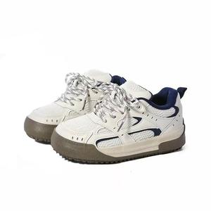 WJA Кроссовки для скейтбординга женские, низкие, бежево-синие