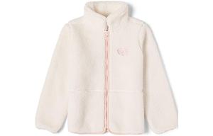 Детское пальто бархатистое экрю Vans