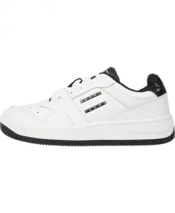 Кроссовки с анималистичным принтом в стиле ретро цвета экрю Tommy Hilfiger, бежевый