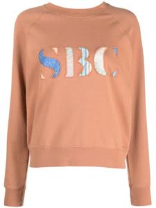 Толстовка с вырезами и логотипом See by Chloé, коричневый