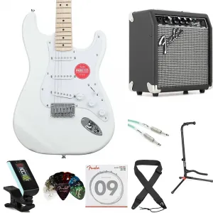 Электрогитара Squier Sonic Stratocaster HT с комплектом усилителя Frontman 10G 1x6 дюймов 10 Вт - Арктический белый