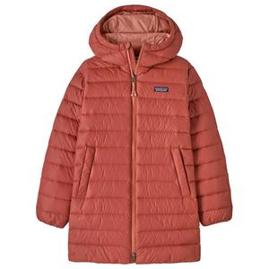 Детский пуховый свитер-парка - пуховик Patagonia, красный
