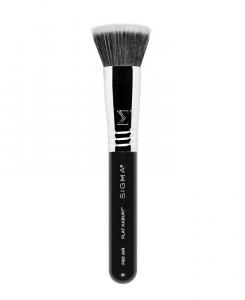 F80 Воздушная плоская кисть кабуки Sigma Beauty, цвет Black