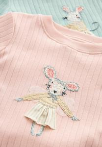 Пижамный комплект 2 PACK SET REGULAR FIT Next, розовый