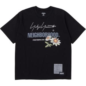 Yohji Yamamoto X Neighbourhood хлопковая футболка NEIGHBORHOOD, черный