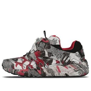 Кроссовки trapstar x disc blaze 'camo' Puma, серый