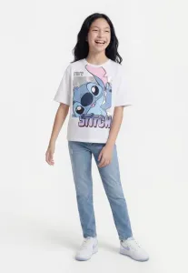 Футболка с принтом nkffora stitch box Name It, Bright White