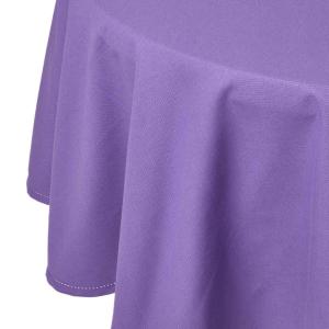 Скатерть Homescapes фиолетовый, 178/178 см