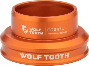 Премиальный нижний рулевой стакан EC34/30 Wolf Tooth Components, Orange