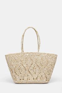 Пляжный мешок Answear.Lab, бежевый