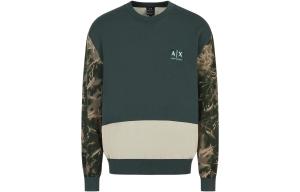 Свитшот мужской зеленый ARMANI EXCHANGE