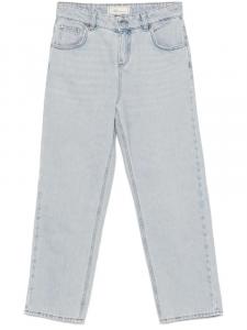 Джинсы с вышитым логотипом Blumarine, синий