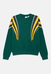 Свободная толстовка унисекс с рукавами «летучая мышь» от santiago Adidas Originals, Collegiate Green/Black