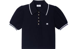 Рубашка-поло женская Celine, черный