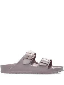 Сандалии Arizona с пряжками Birkenstock, фиолетовый