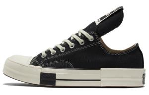 Rick Owens DRKSHDW x Converse 1970s Turbodrk Chuck Taylor All Star OX Black