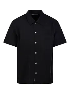 Рубашка на пуговицах DUNST, черный