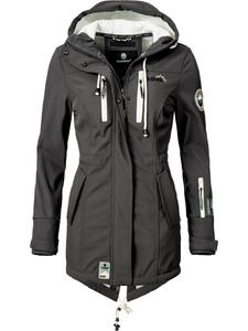 Плащ Marikoo Zimtzicke, темно-серый