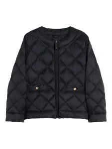 Стеганая куртка на пуговицах Max Mara, черный