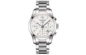 LONGINES Часы Men's Watchmaking Tradition Collection Watch, Silver Dial
