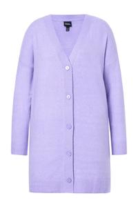 Вязаный кардиган Ulla Popken, лавандовый