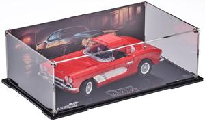 Витрина с фоном Blacked Brick для LEGO 10321 ICONS - Corvette / Blacked Brick Inna marka