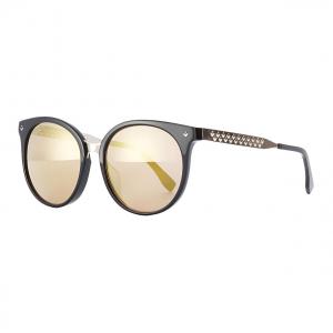 LACOSTE Круглая оправа для солнцезащитных очков унисекс черная, 001