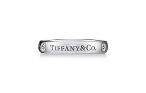 TIFFANY & CO. Платиновое кольцо Unisex Silver