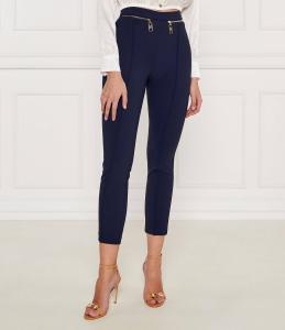 Брюки Elisabetta Franchi Slim Fit, темно-синий