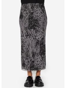 Юбка длиной до колена SASSYCLASSY, серый