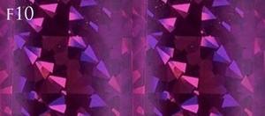 Фольга для переноса ногтей - F10, Raisin