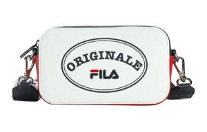 FILA Полиуретановая искусственная кожа коробочная сумка через плечо кроссбоди миниатюрная женская, Standard White