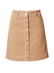 Юбка MADS NORGAARD COPENHAGEN Skirt Soil Ria, цвет Mocha