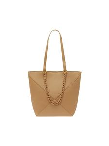 Женская сумка-тоут темно-бежевого цвета faina