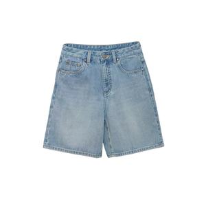 Женские джинсовые шорты на лето 2025 KIRSH, светло-голубой