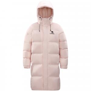 Пуховик Unisex с капюшоном утепленный CAMEL, wood фиолетовый